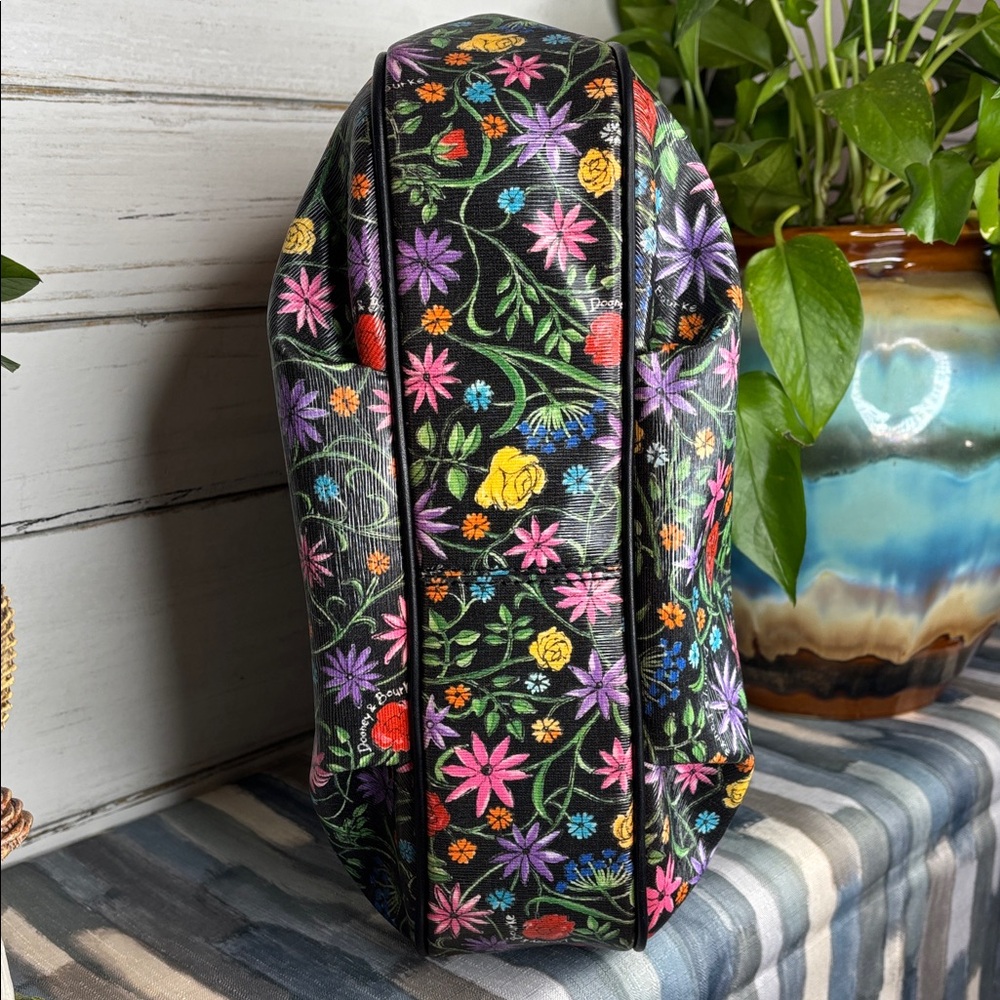 Dooney & Bourke Multicolor Floral Hobo Bag - Picture 8 of 12